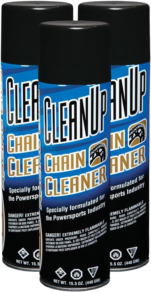 Maxima Racing Oil Chain CleanUp 15.5 oz 3-Pack 75920