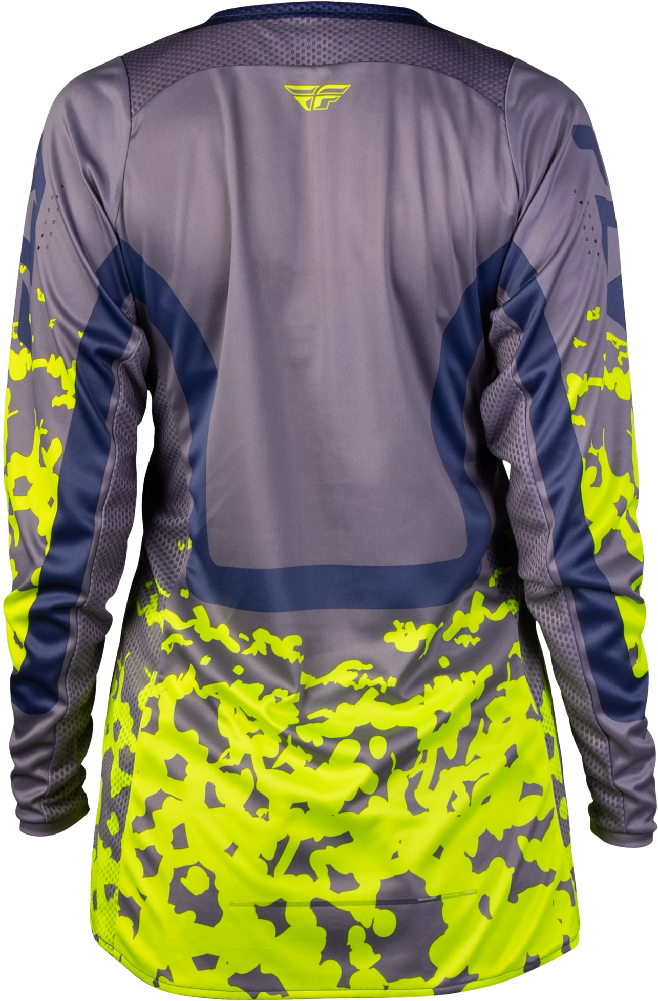 Women's Lite Flake Jersey Lavendar/Blue/Yellow 2x