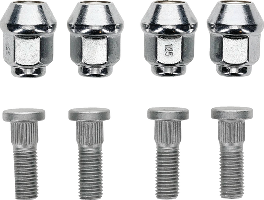 MOOSE OFFROAD Wheel Stud and Nut Kit for KingQuad 400/500/750 - Front and Rear, Part 85-1146