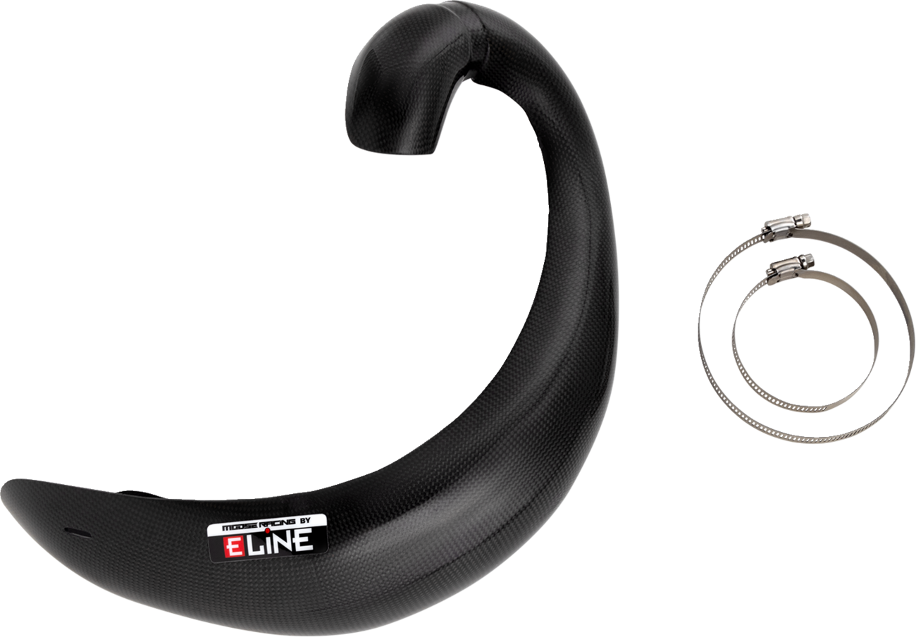 Moose Offroad E Line Carbon Fiber Pipe Guard MP15024 for Enhanced Protection and Durability