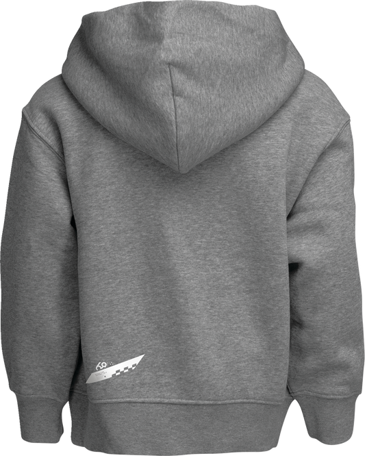 THOR Youth Brave Pullover Hoodie - Heather Gray - Large 3052-0712