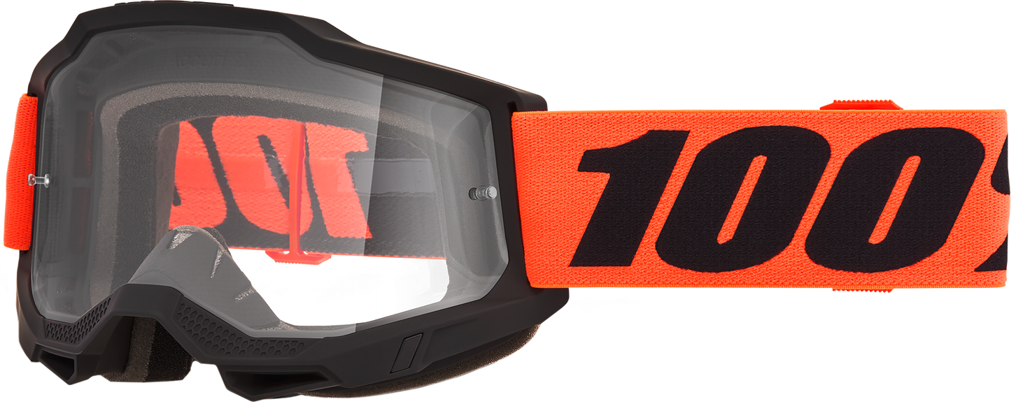 100 Percent Accuri 2 Goggle Ferran Clear Lens - Superior Snowmobile Eye Protection