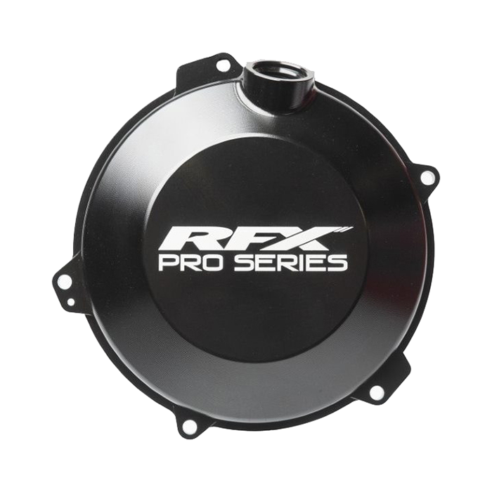 RFX FXCC 50700 99H2 Clutch Cover Hard Anodized Black for KTM, Husqvarna, and Gas Gas