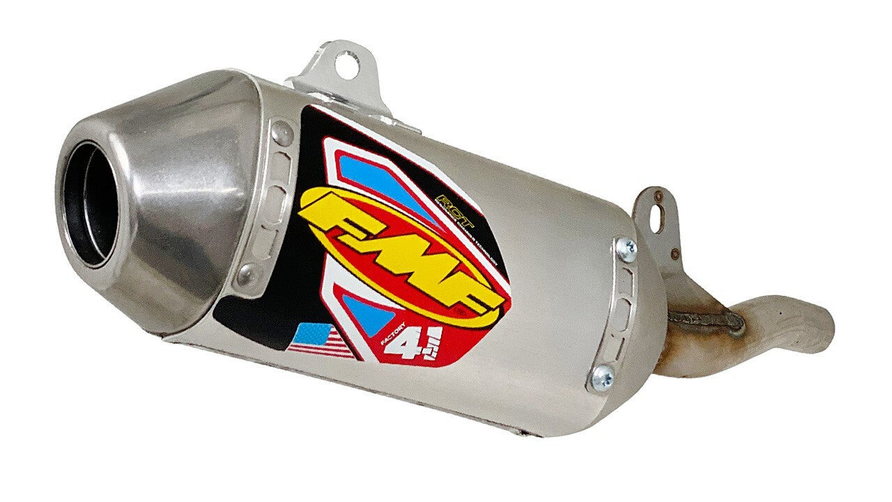 FMF Fact 4.1 Mini Slip-On Aluminum Muffler for Honda CRF110F (2019-2024)