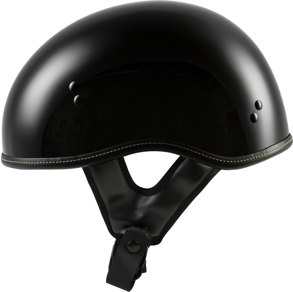 Highway 21 .357 Solid Half Helmets