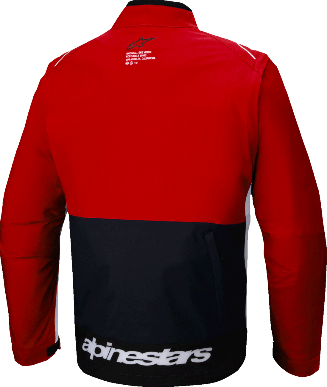 Alpinestars Lite-Dura Softshell Jacket - Black/Red/White, Large - Part Number 3700225-1342-L