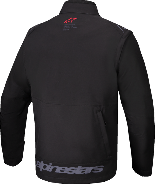 Alpinestars Lite-Dura Softshell Jacket 3XL - Black, Part Number 3700225-10-3X