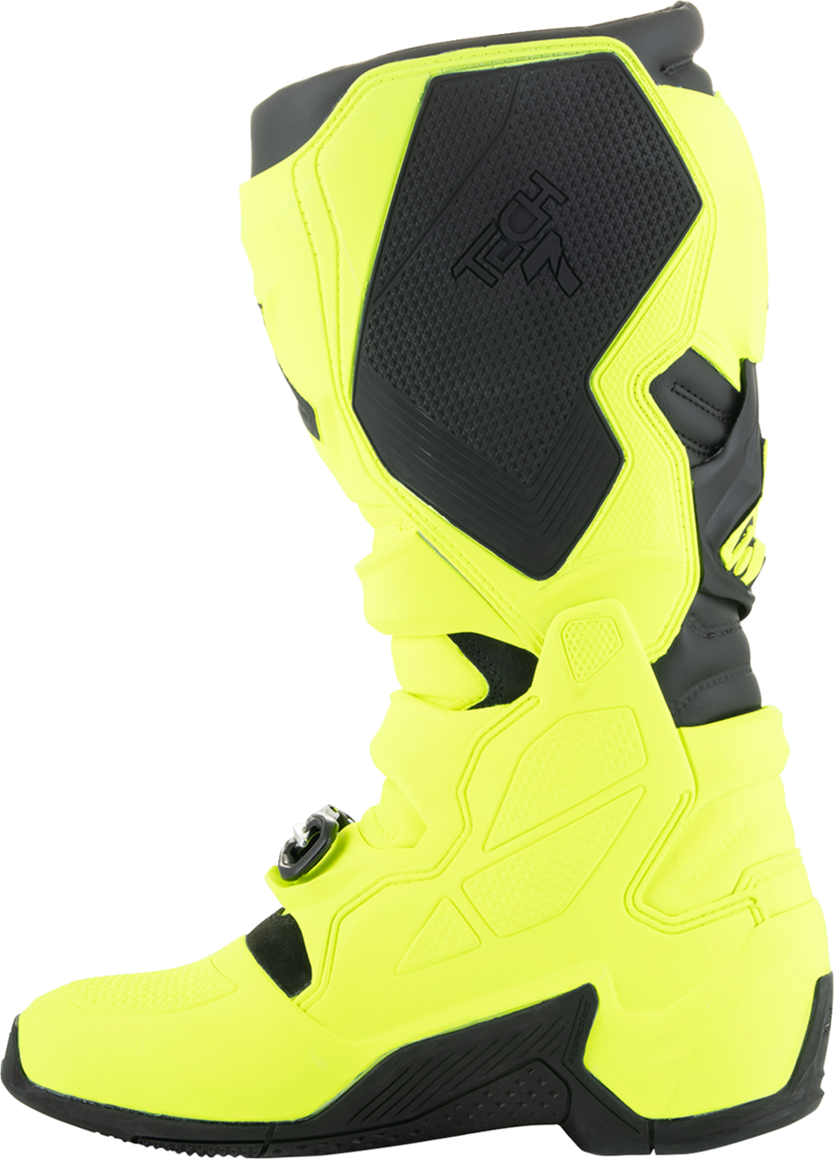 ALPINESTARS Tech 7 Boots - Fluorescent Yellow/Black - US 13 / EU 48 2012025-551-13