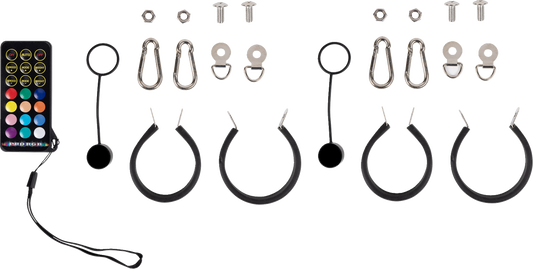 Moose Offroad Quick Release Whip - 3 Foot Pair (Part Number: PQR-CHSBTR1.8-132-PU)