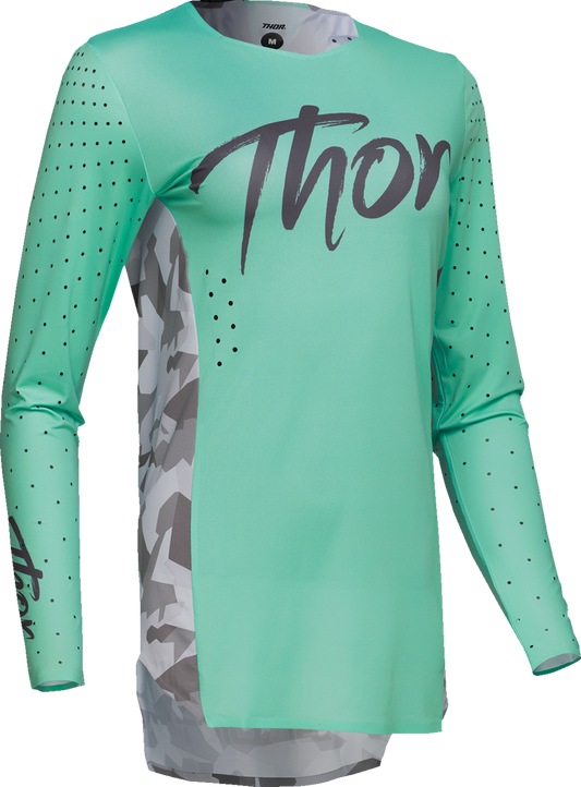 THOR Women's Sportmode Shadow Jersey - Teal, Part Number 2911-0321
