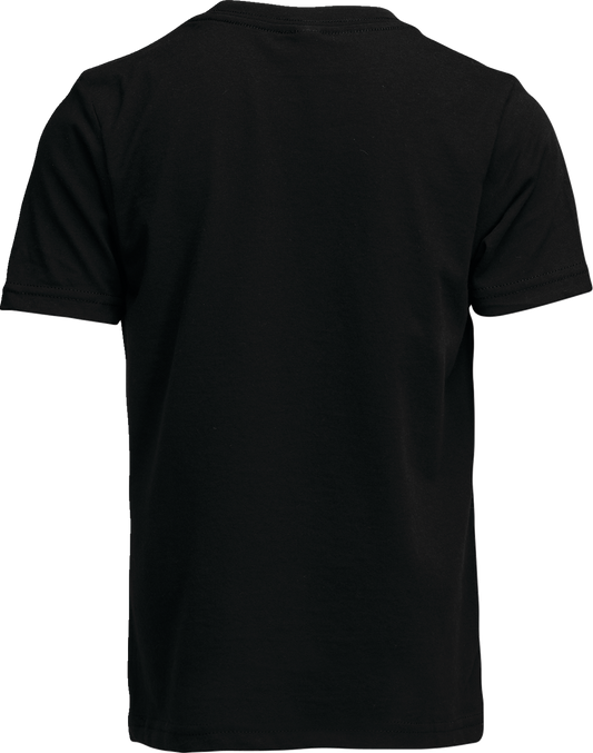 THOR Youth Iconic T-Shirt - Dry Lake Black, Part Number 3032-3833