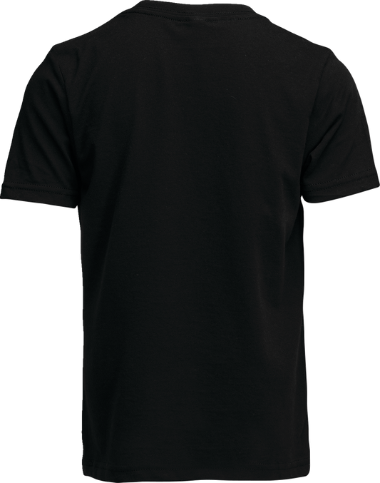 THOR Youth Iconic T-Shirt - Carbon Black, Part Number 3032-3826