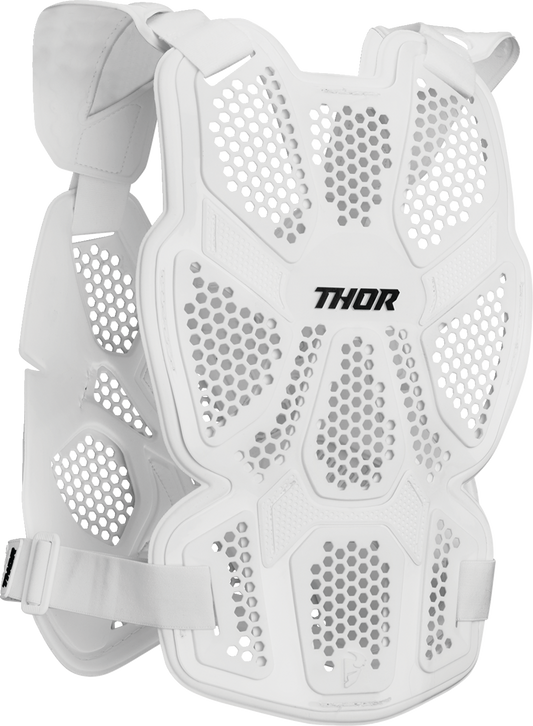 THOR Sentinel LTD White M/L Front Guard – Lightweight and Adjustable Motorcycle Protection