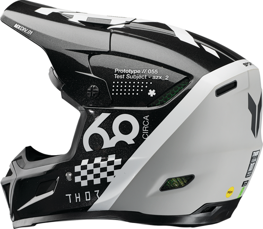 THOR Reflex Sport Helmet Riot MIPS® Black/White Medium - Part 0110-8777