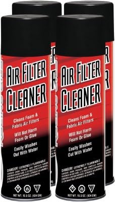 Maxima 79920-4PK Air Filter Aerosol Cleaner, 62 fl. oz., 4 Pack
