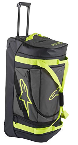 Alpinestars 6106118-1155 Komodo Travel Bag, Black/Anthracite/Yellow, One Size
