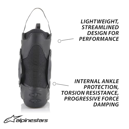 Alpinestars 2010020-12-10 Tech 10 Boots Black/White Sz 10