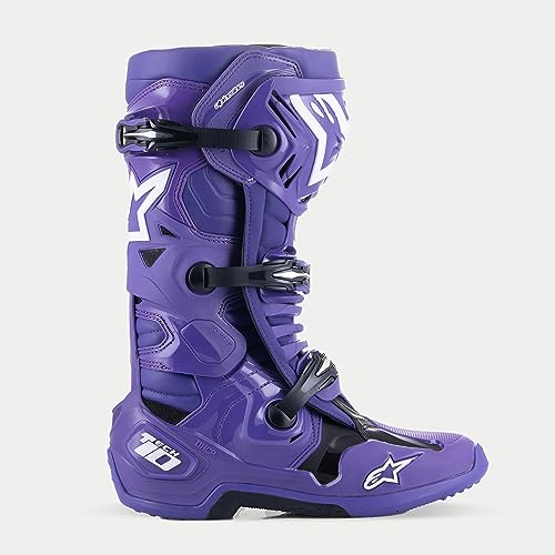 Alpinestars Tech 10 Motocross Boots (Ultraviolet/Black, 8)