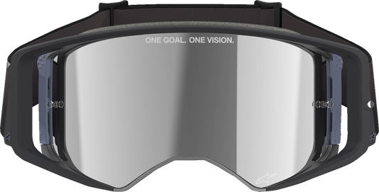 Alpinestars GOGGLES Supertech Goggle with ABS Vision Gray Mirror Lens - Black