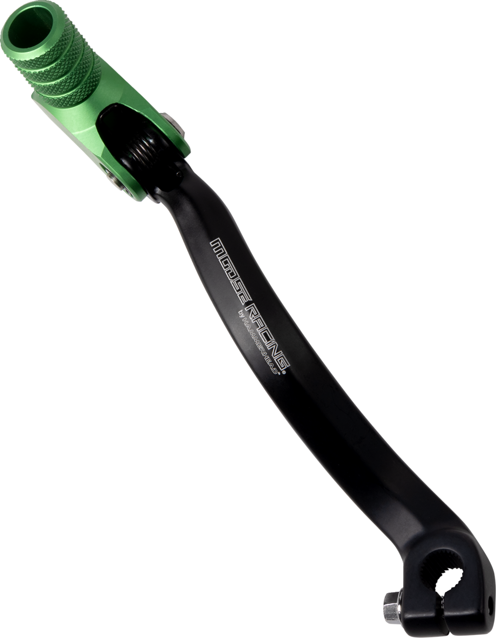 MOOSE OFFROAD Kawasaki Shifter Lever - Green with 20 mm Offset - Part #81-0341-10-30