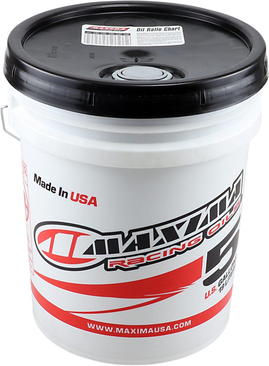 Maxima Racing Oil Super M Premix 2T Oil - 5 Gallon Pail - Part #20505