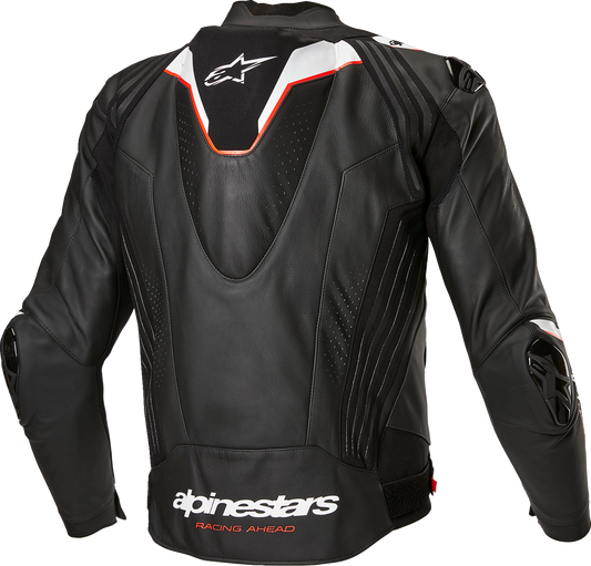 Alpinestars Missile v3 Ignition Leather Jacket - Black/White - US 42 / EU 52