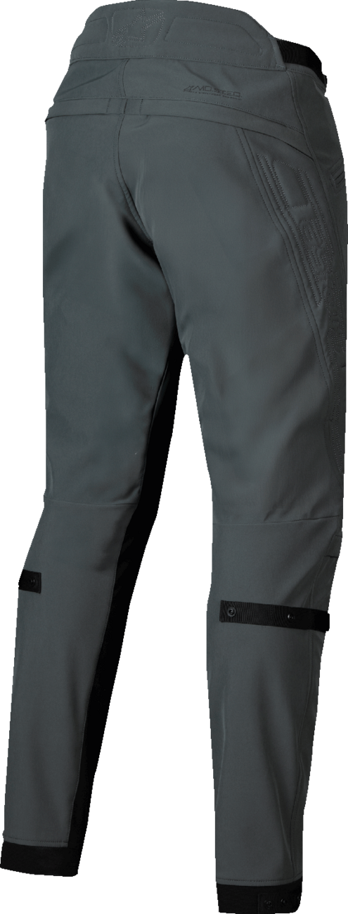 Alpinestars Alden Pants - Urban Gray US 36 - Technical Slim Fit Motorcycle Pants with Reinforced Knee and Hip Protection