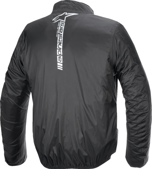 Alpinestars Hurricane Rain v2 Jacket – Waterproof Motorcycle Rain Gear in Medium, Black