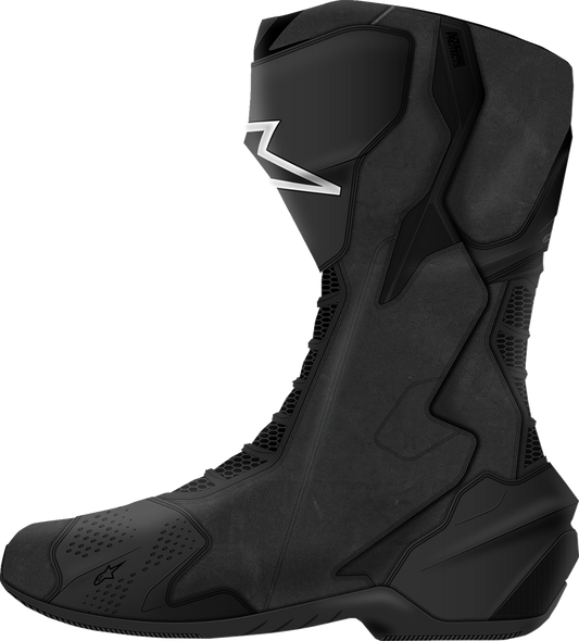 Alpinestars SMX-6 V3 Motorcycle Racing Boots - Black, US 12 / EU 47 (Part Number 2223025-10-47)