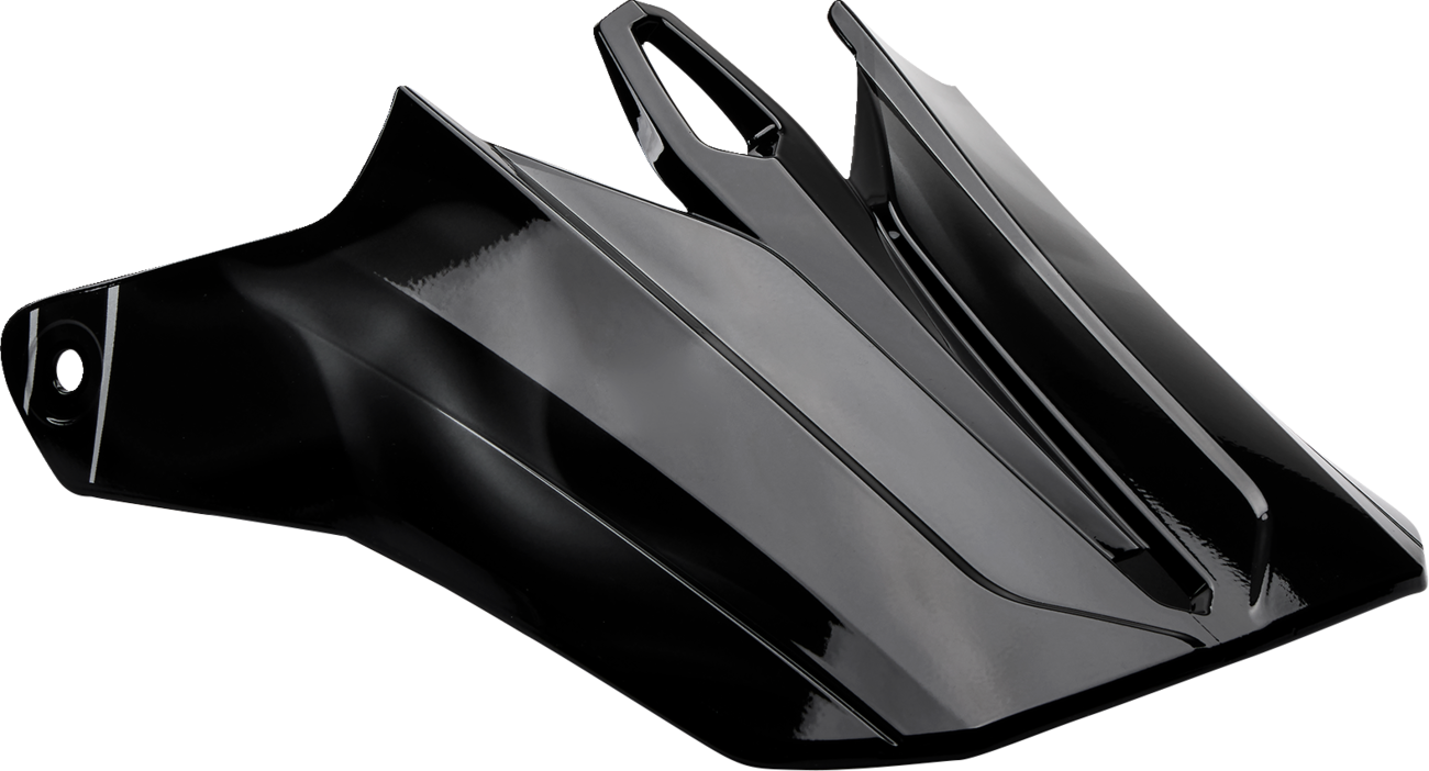 Moose Offroad F.I. MIPS® Visor Kit for Deceit Helmets - Black and Red