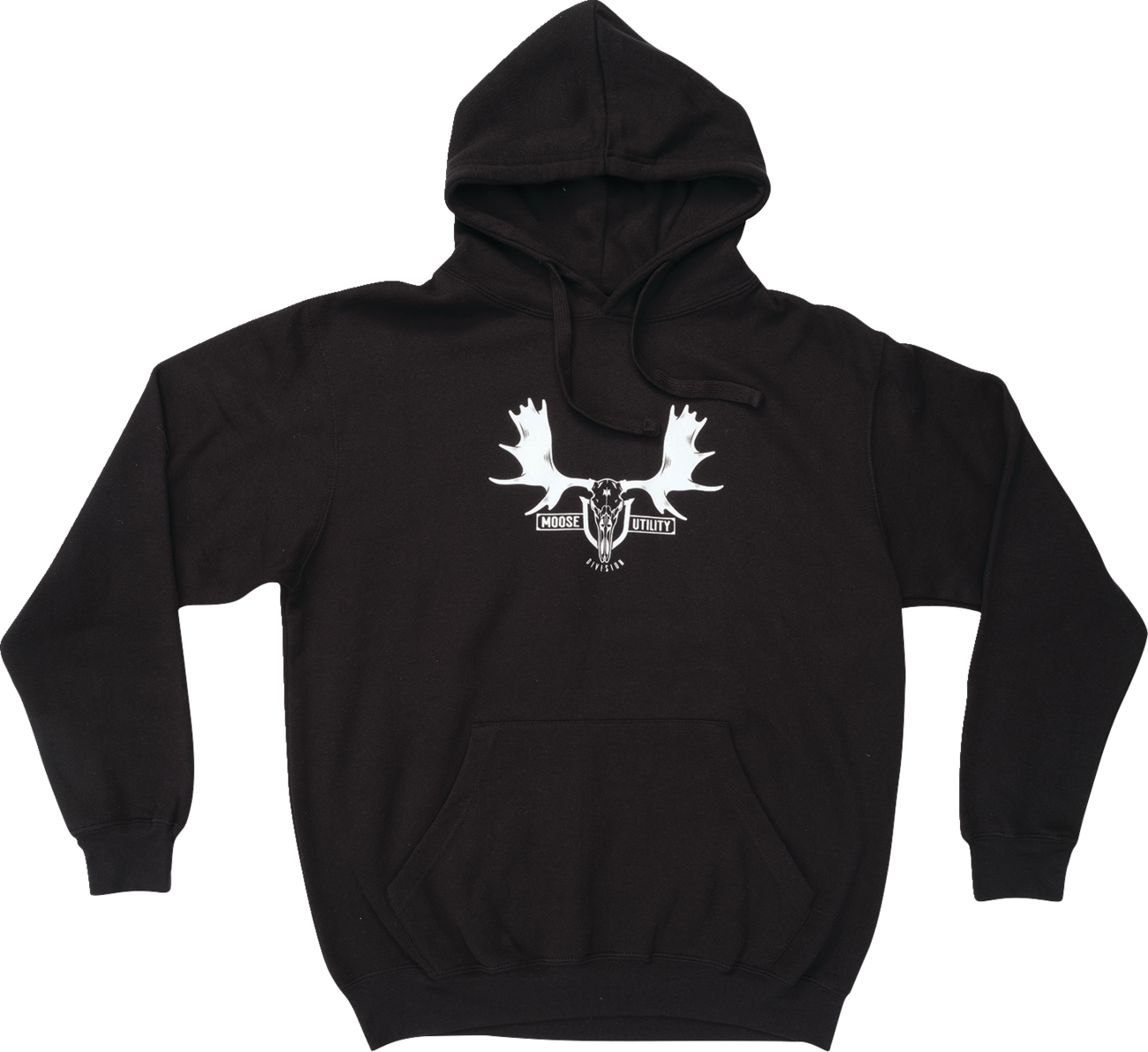 Moose Offroad MUD Euro Hoodie in Black - Medium (Part No. 3050-6965)