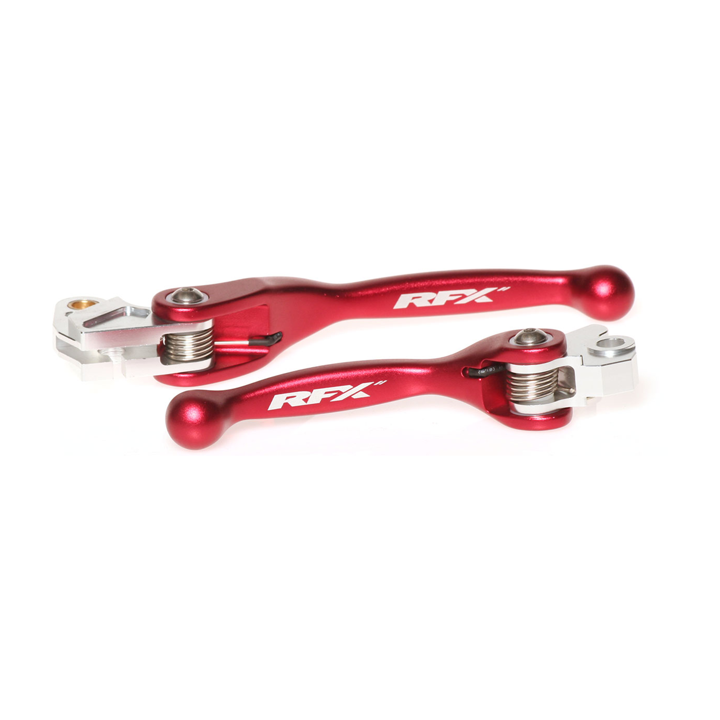 RFX FXFL 30100 55RD Flexible Lever Set for Kawasaki and Suzuki Motorcycles