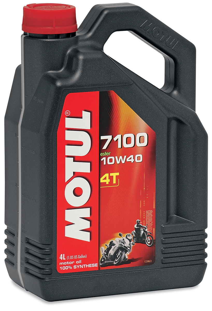 MOTUL 7100 4T Synthetic Oil 10W-40 – 4L Motorcycle Lubricant Part 104092