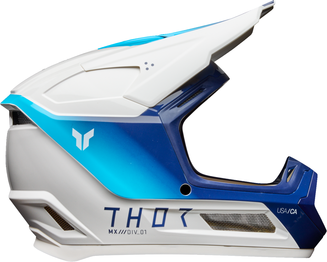 THOR Youth Fleet Storm Helmet - White/Navy, Small (Part 0111-1689)
