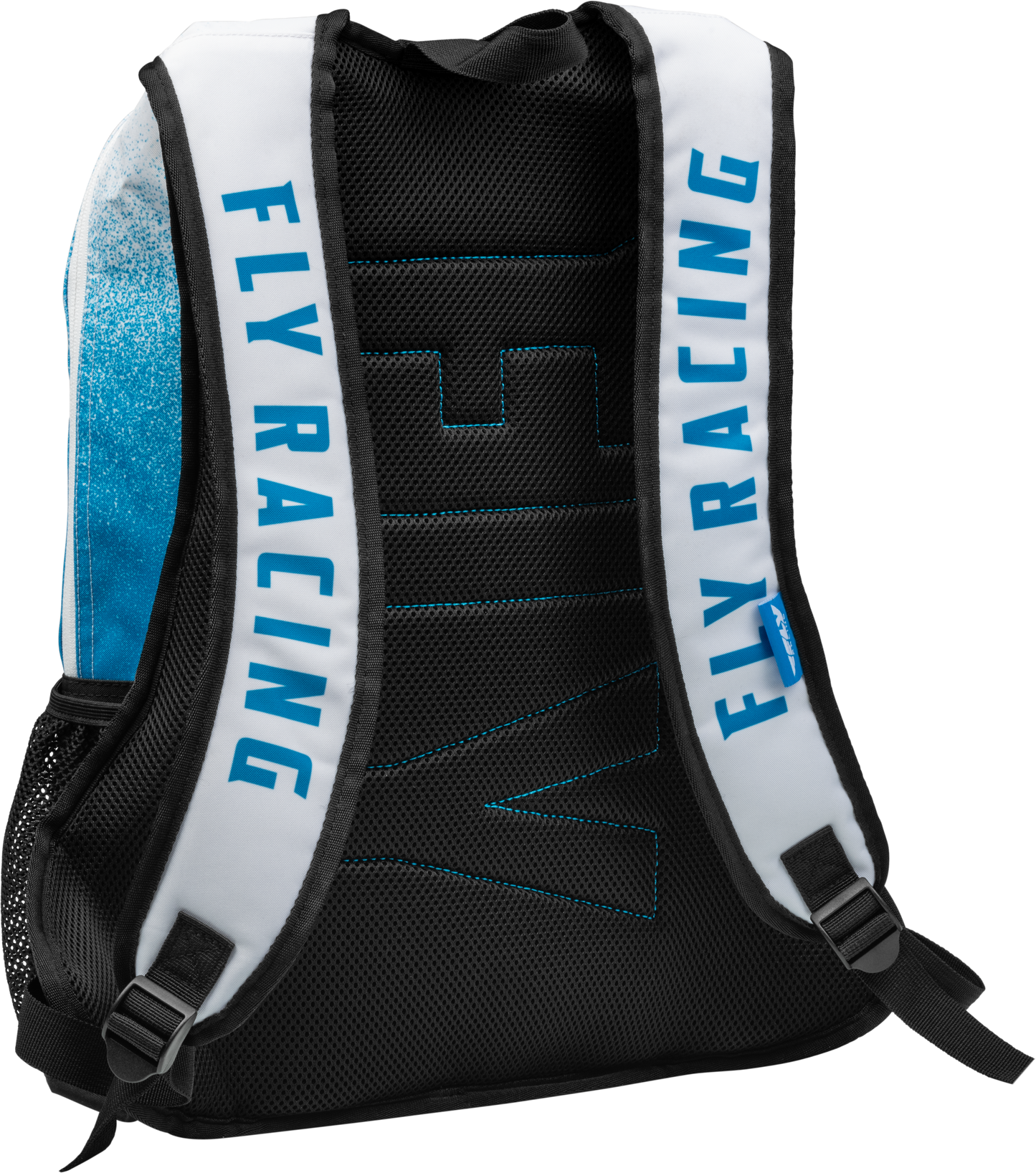 FLY Racing Jump Pack Backpack Blue/White - Versatile Moto Gear Storage