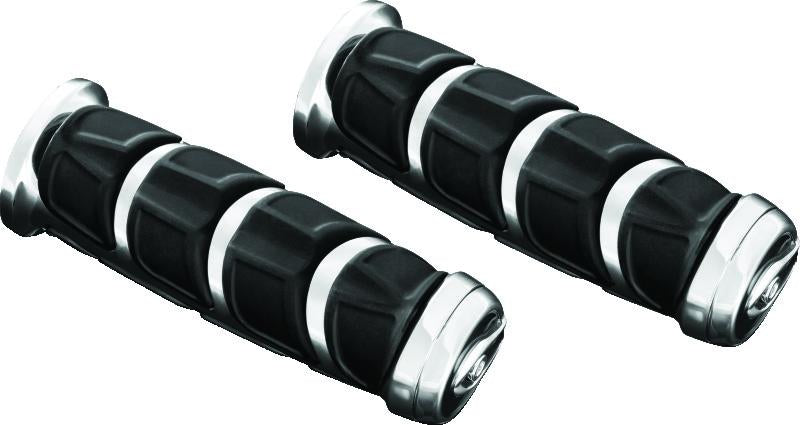 Kuryakyn Kinetic Grips Universal 1 inch Chrome for Honda VTX1800T and Shadow Models
