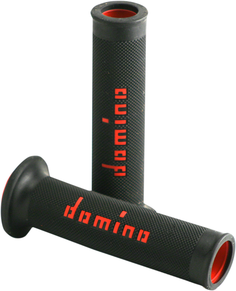 DOMINO MotoGP Grips Dual-Compound Black/Red A01041C4240B7-0
