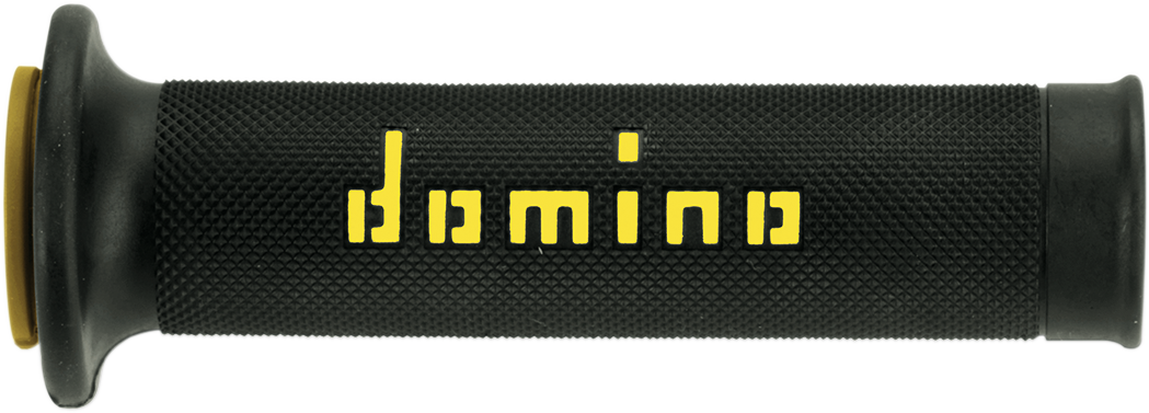 DOMINO MotoGP Grips Dual-Compound Black and Yellow A01041C4740B7-0