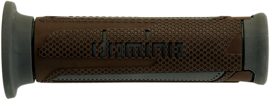 DOMINO Turismo Street Bike Grips - Brown and Gray A35041C6564C7-0