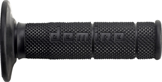 DOMINO Victor No-Waffle Grips for 7/8 inch Handlebars - Black (Part Number 6131.82.40.06)