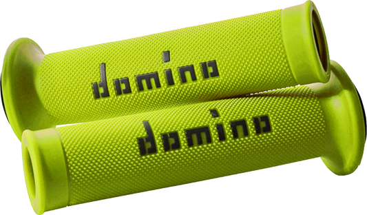 DOMINO MotoGP Grips - Dual-Compound Fluorescent Yellow/Black A01041C4050B7-0