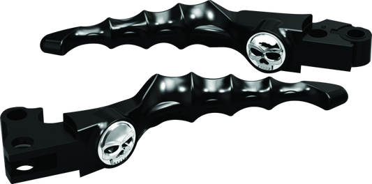 Kuryakyn Zombie Levers for Harley-Davidson Touring Models - Gloss Black, Part #kur1091