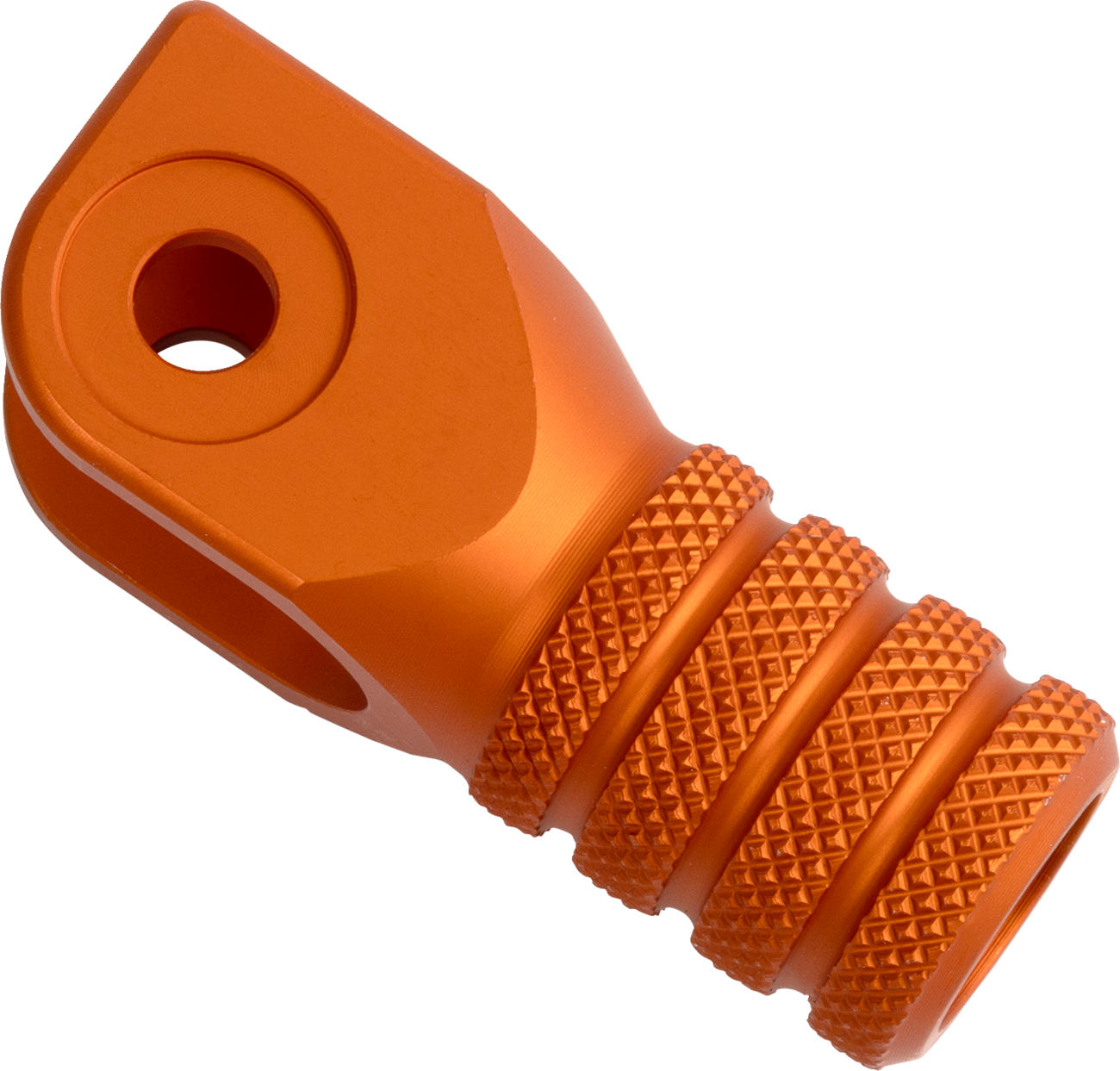 MOOSE OFFROAD Knurled Shift Lever Tip for Hammerhead CNC Levers - Orange, Part Number 81-0000-02-40
