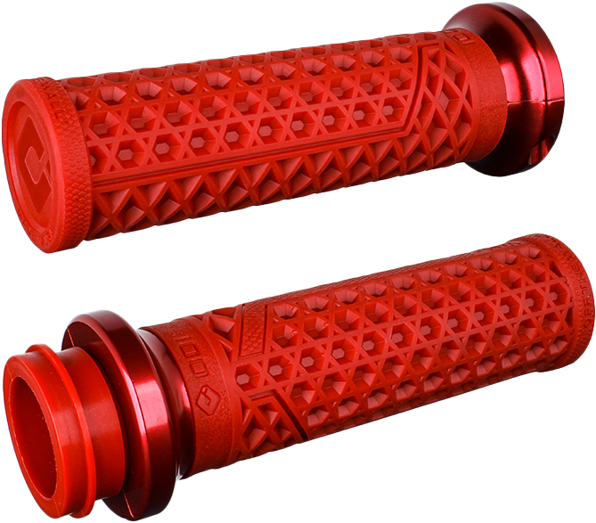 ODI Vans Signature Cable 1" Dark Red/Red - V31VHCWDR-R Motorcycle Handlebar Grips