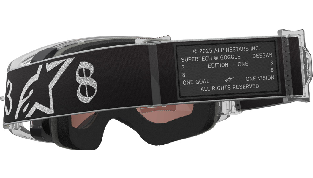 Alpinestars Supertech Limited Edition Deegan 38-XXV Goggles Silver Mirror Lens
