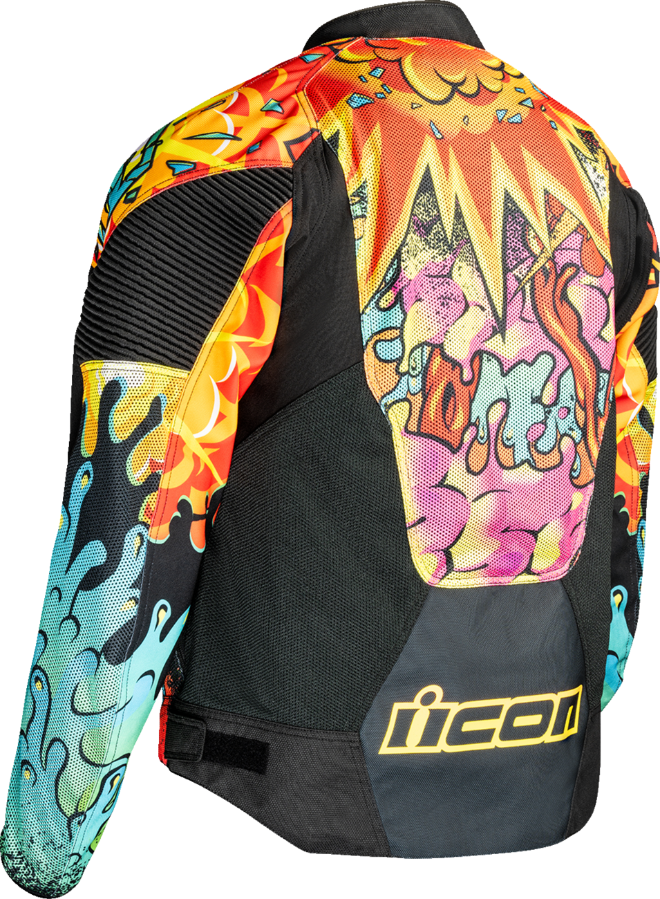 ICON Overlord3 Scatterbrain Mesh Jacket 3XL - Black | Part 2820-7079