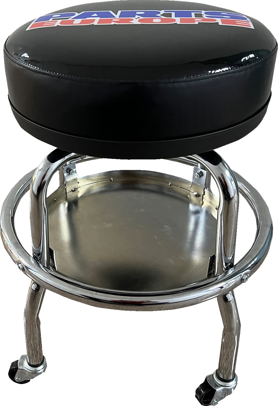 PROMOTIONAL ITEMS VENDOR Mechanic Bar Stool X80-6030PE with Chrome Pedestals
