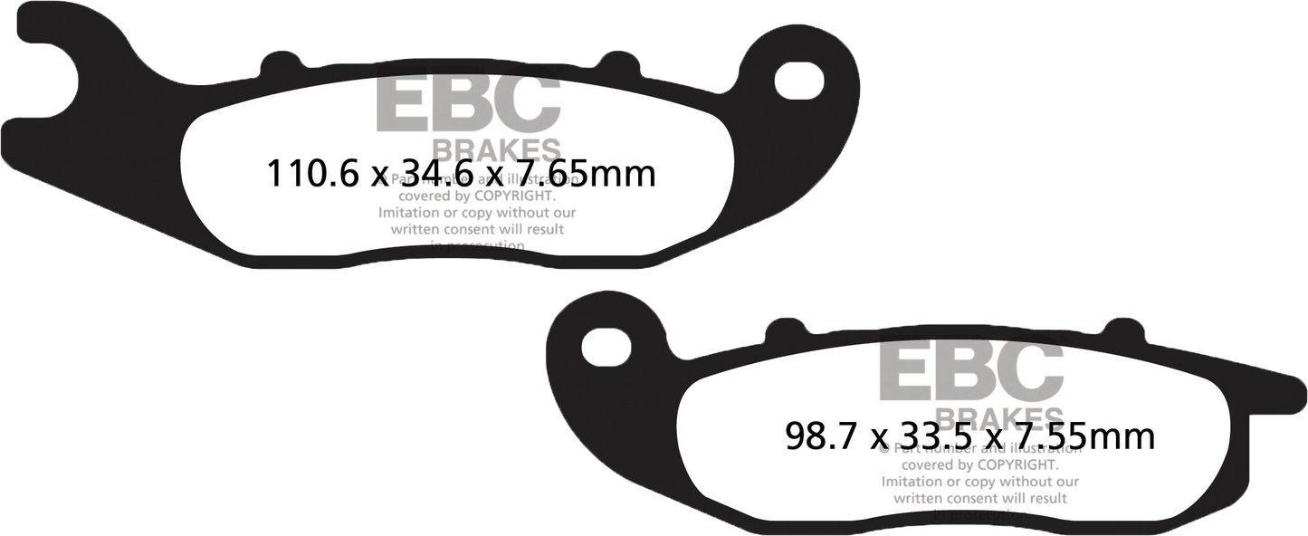 EBC Sintered HH Brake Pads