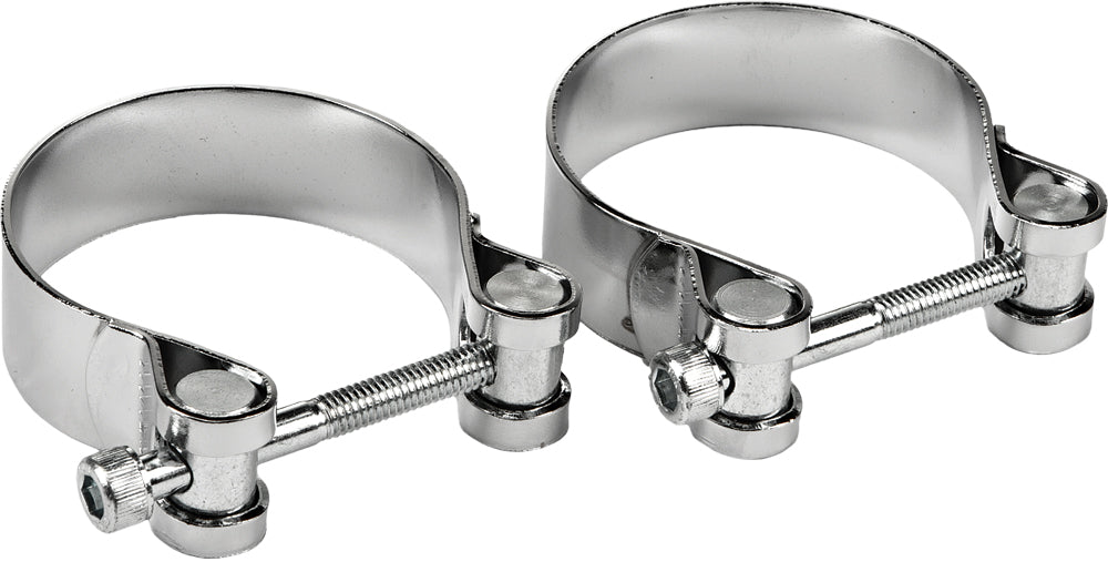 HardDrive Exhaust Clamps 48-65 Panhead 54mm