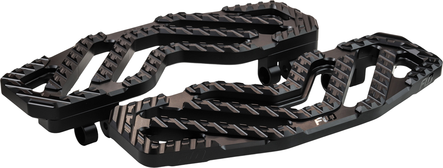 FLO MOTORSPORTS Savage Floorboards Black for Indian Motorcycles V-800V5-2BLK